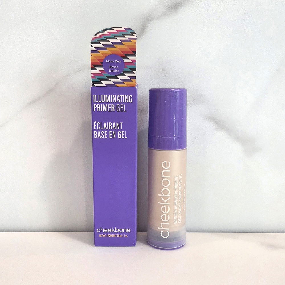 CHEEKBONE BEAUTY Illuminating Primer Gel in Moon Dew 30ml - NEW IN BOX